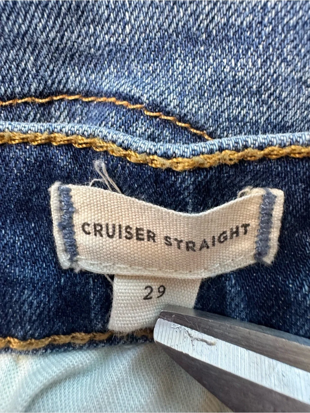 Madewell Cruiser Straight Jeans Size 29